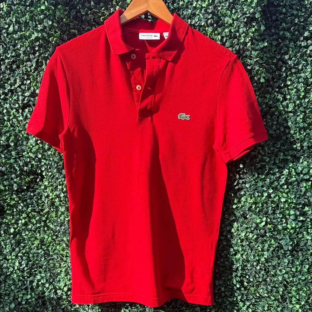 Lacoste Men's Vibrant Red Polo
